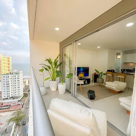 Hermoso Apartamento Frente Al Mar Apartment Cartagena
