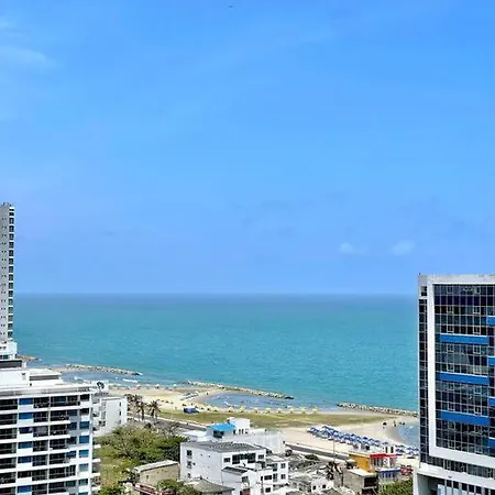 Hermoso Apartamento Frente Al Mar * Cartagena