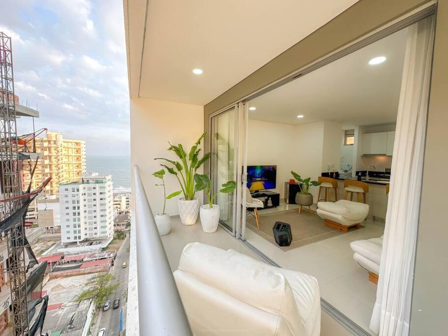 Hermoso Apartamento Frente Al Mar Apartment Cartagena