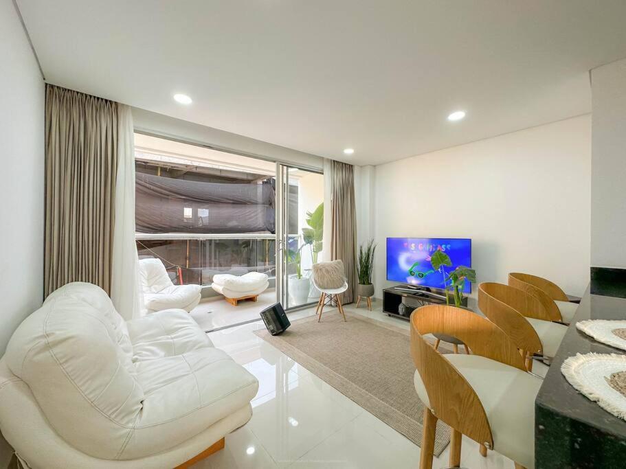 Hermoso Apartamento Frente Al Mar Cartagena